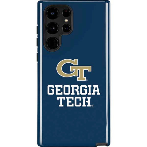Georgia Institute of Technology GT Blue Galaxy S22 Ultra Pro Case