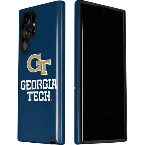 Georgia Institute of Technology GT Blue Galaxy S22 Ultra Pro Case