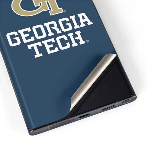 Georgia Institute of Technology GT Blue Galaxy S22 Ultra Skin