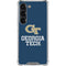 Georgia Institute of Technology GT Blue Galaxy S23 Clear Case