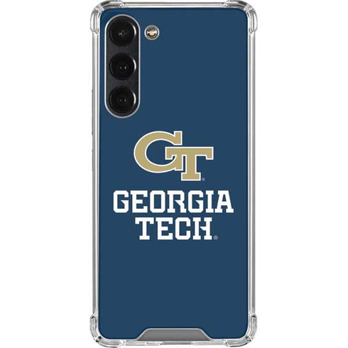 Georgia Institute of Technology GT Blue Galaxy S23 Plus Clear Case