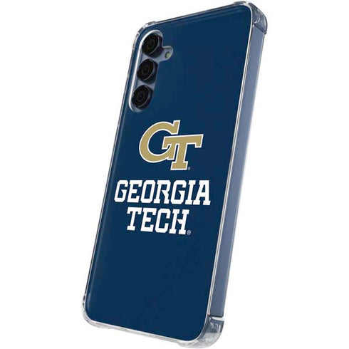 Georgia Institute of Technology GT Blue Galaxy S24 Clear Case