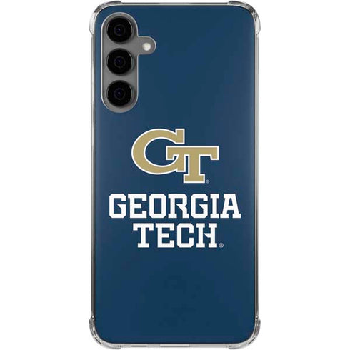 Georgia Institute of Technology GT Blue Galaxy S24 Plus Clear Case