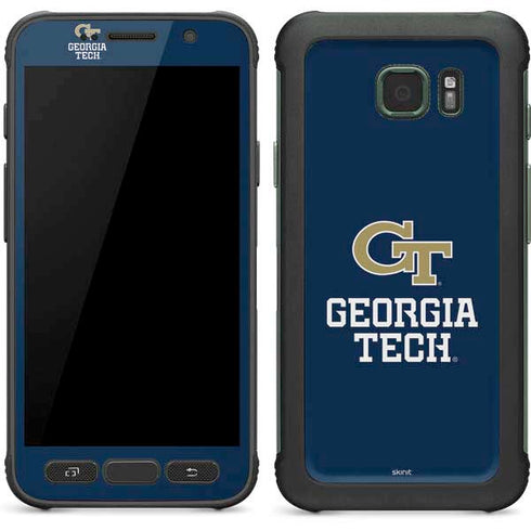 Georgia Institute of Technology GT Blue Galaxy S7 Active Skin