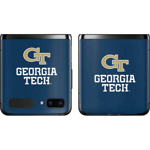 Georgia Institute of Technology GT Blue Galaxy Z Flip Skin