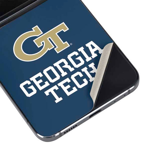 Georgia Institute of Technology GT Blue Galaxy Z Flip5 5G Skin