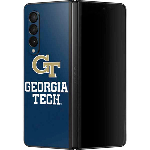Georgia Institute of Technology GT Blue Galaxy Z Fold3 5G Skin