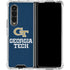 Georgia Institute of Technology GT Blue Galaxy Z Fold4 5G Clear Case