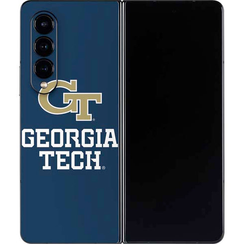 Georgia Institute of Technology GT Blue Galaxy Z Fold4 5G Skin