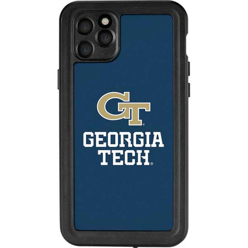 Georgia Institute of Technology GT Blue iPhone 11 Pro Max Waterproof Case