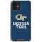 Georgia Institute of Technology GT Blue iPhone 12 Clear Case