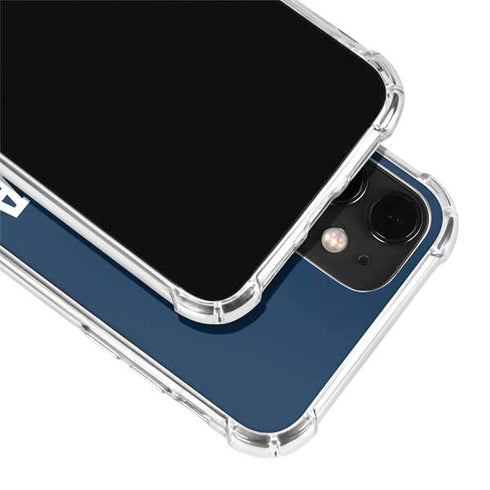 Georgia Institute of Technology GT Blue iPhone 12 Clear Case