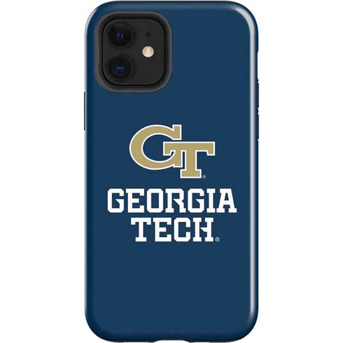 Georgia Institute of Technology GT Blue iPhone 12 Impact Case