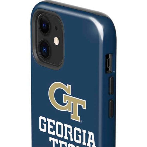 Georgia Institute of Technology GT Blue iPhone 12 Impact Case
