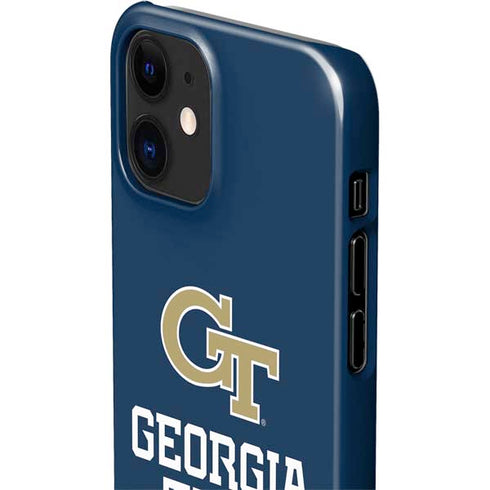 Georgia Institute of Technology GT Blue iPhone 12 Mini Lite Case