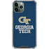 Georgia Institute of Technology GT Blue iPhone 12 Pro Max Clear Case