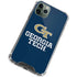 Georgia Institute of Technology GT Blue iPhone 12 Pro Max Clear Case