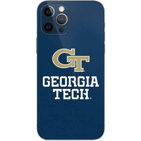 Georgia Institute of Technology GT Blue iPhone 12 Pro Skin