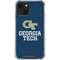 Georgia Institute of Technology GT Blue iPhone 13 Mini Clear Case