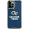 Georgia Institute of Technology GT Blue iPhone 13 Pro Max Clear Case