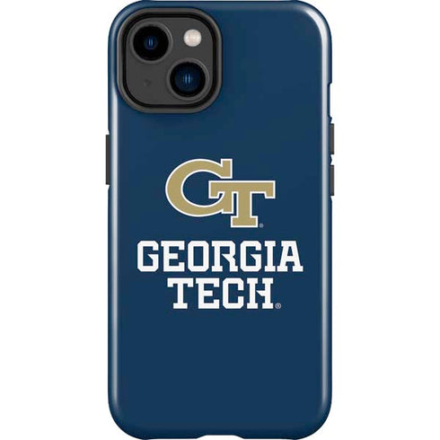 Georgia Institute of Technology GT Blue iPhone 15 Plus Impact Case