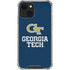 Georgia Institute of Technology GT Blue iPhone 14 Plus Clear Case