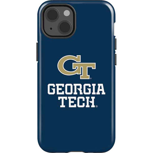 Georgia Institute of Technology GT Blue iPhone 15 Impact Case