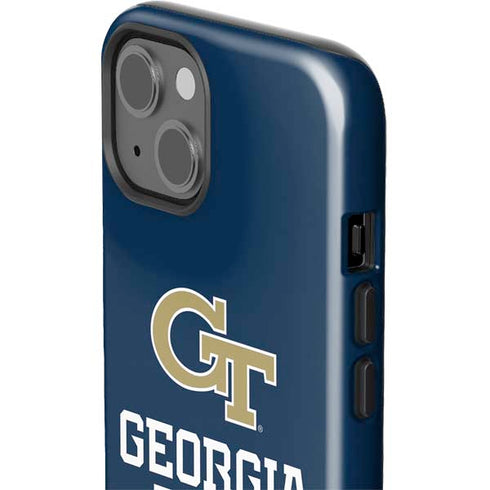 Georgia Institute of Technology GT Blue iPhone 15 Impact Case