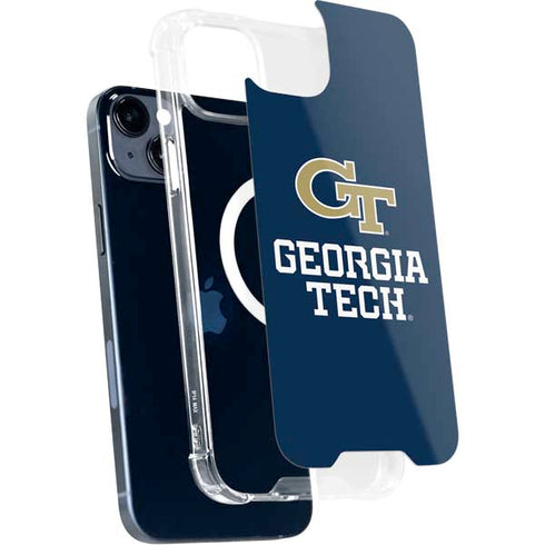 Georgia Institute of Technology GT Blue iPhone 15 Plus MagSafe Case