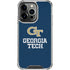Georgia Institute of Technology GT Blue iPhone 15 Pro Clear Case