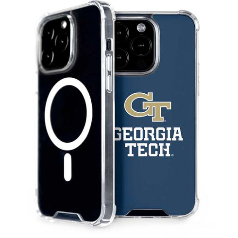 Georgia Institute of Technology GT Blue iPhone 15 Pro MagSafe Case