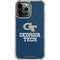 Georgia Institute of Technology GT Blue iPhone 14 Pro Max Clear Case
