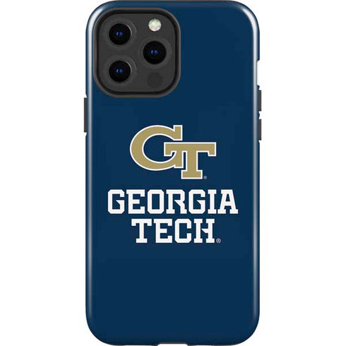 Georgia Institute of Technology GT Blue iPhone 15 Pro Max Impact Case