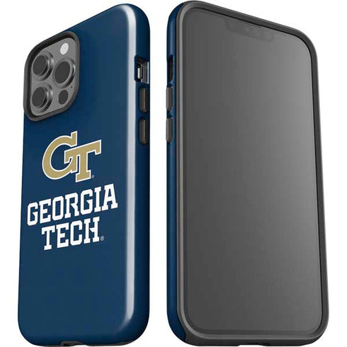 Georgia Institute of Technology GT Blue iPhone 15 Pro Max Impact Case