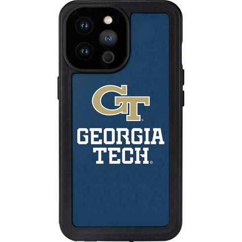 Georgia Institute of Technology GT Blue iPhone 14 Pro Max Waterproof Case