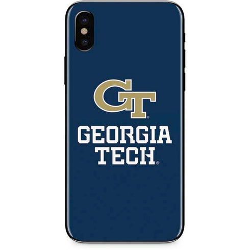 Georgia Institute of Technology GT Blue iPhone X Skin