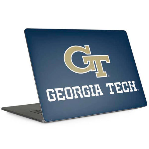Georgia Institute of Technology GT Blue Apple MacBook Pro 15-inch Skin