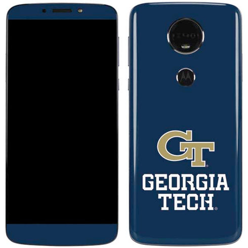 Georgia Institute of Technology GT Blue Moto E5 Plus Skin