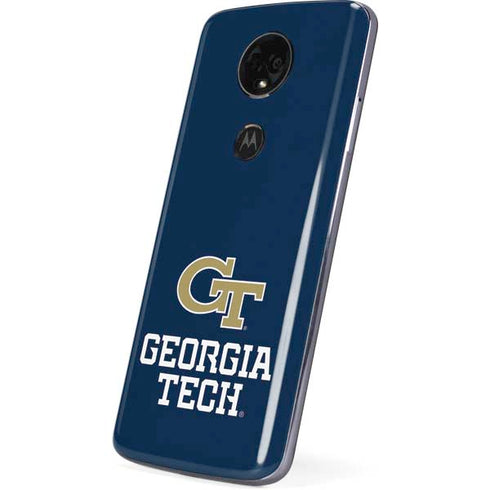 Georgia Institute of Technology GT Blue Moto E5 Plus Skin