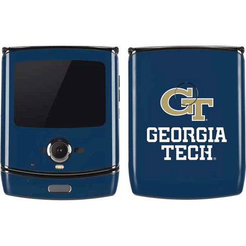 Georgia Institute of Technology GT Blue Motorola RAZR Skin
