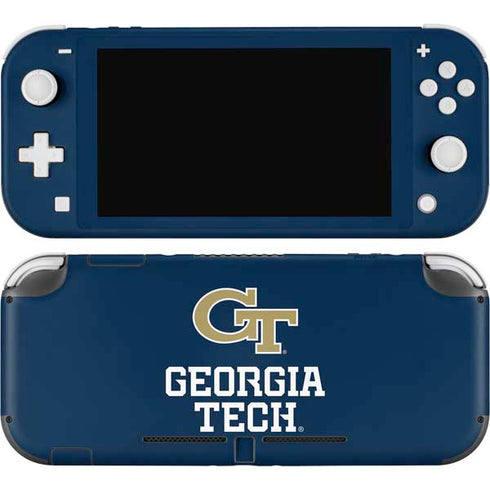 Georgia Institute of Technology GT Blue Nintendo Switch Lite Skin
