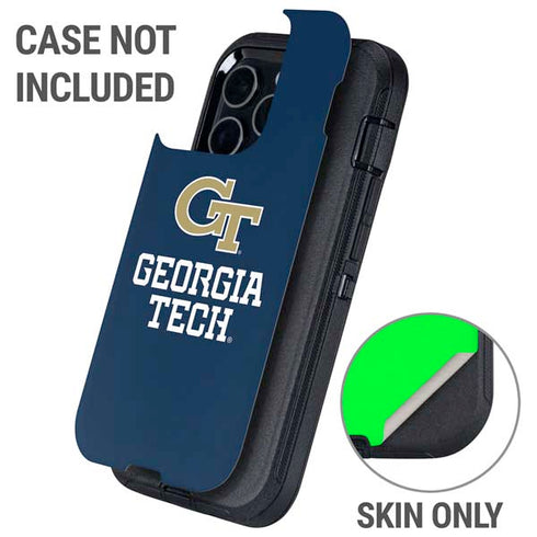 Georgia Institute of Technology GT Blue Otterbox Defender iPhone Skin