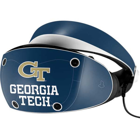 Georgia Institute of Technology GT Blue PlayStation VR2 Skin