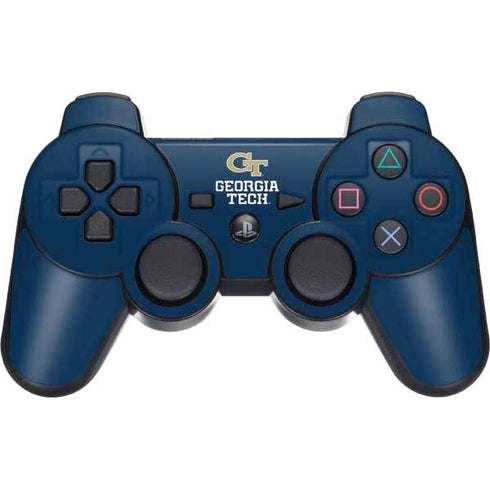 Georgia Institute of Technology GT Blue PS3 Dual Shock wireless controller Skin