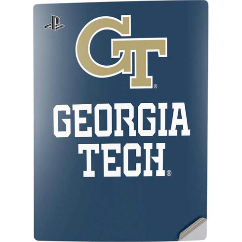 Georgia Institute of Technology GT Blue PS5 Digital Edition Console Skin