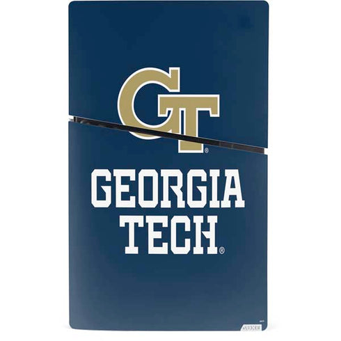 Georgia Institute of Technology GT Blue PS5 Slim Digital Edition Bundle Skin