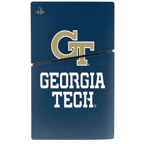 Georgia Institute of Technology GT Blue PS5 Slim Digital Edition Console Skin