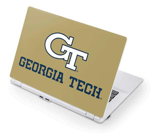 Georgia Institute of Technology Gold LogoType GT Acer Chromebook Skin