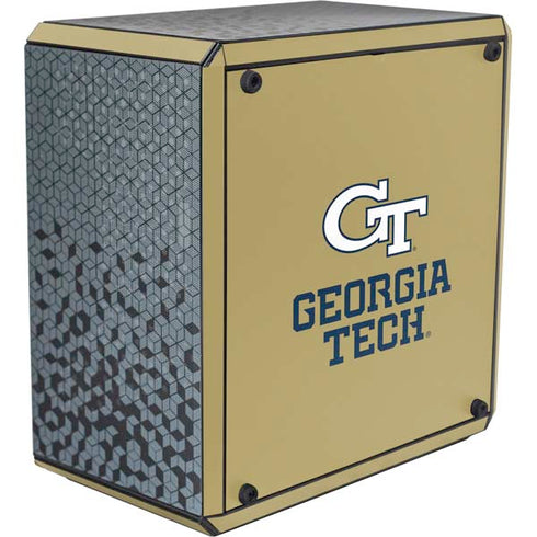 Georgia Institute of Technology Gold LogoType GT Cooler Master MasterBox Q300L Mini Tower Skin