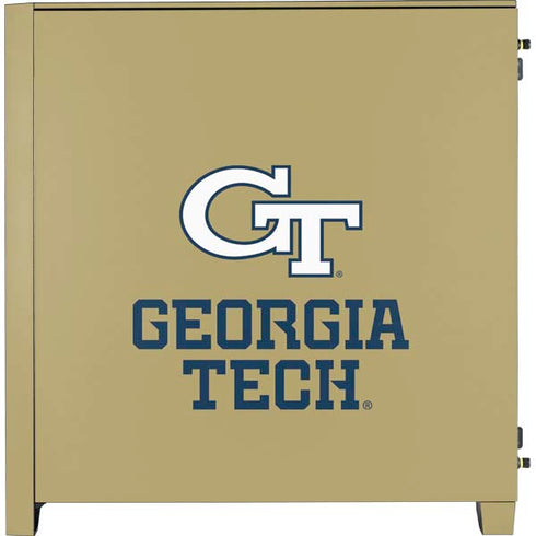 Georgia Institute of Technology Gold LogoType GT Corsair 4000D Tempered Glass Mid-Tower ATX Case Skin